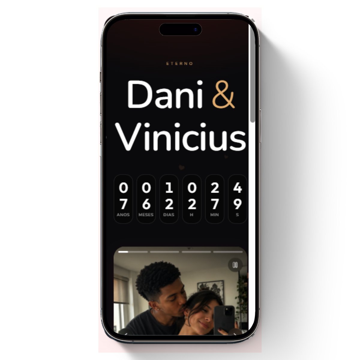 Preview do template Soft Dark Premium